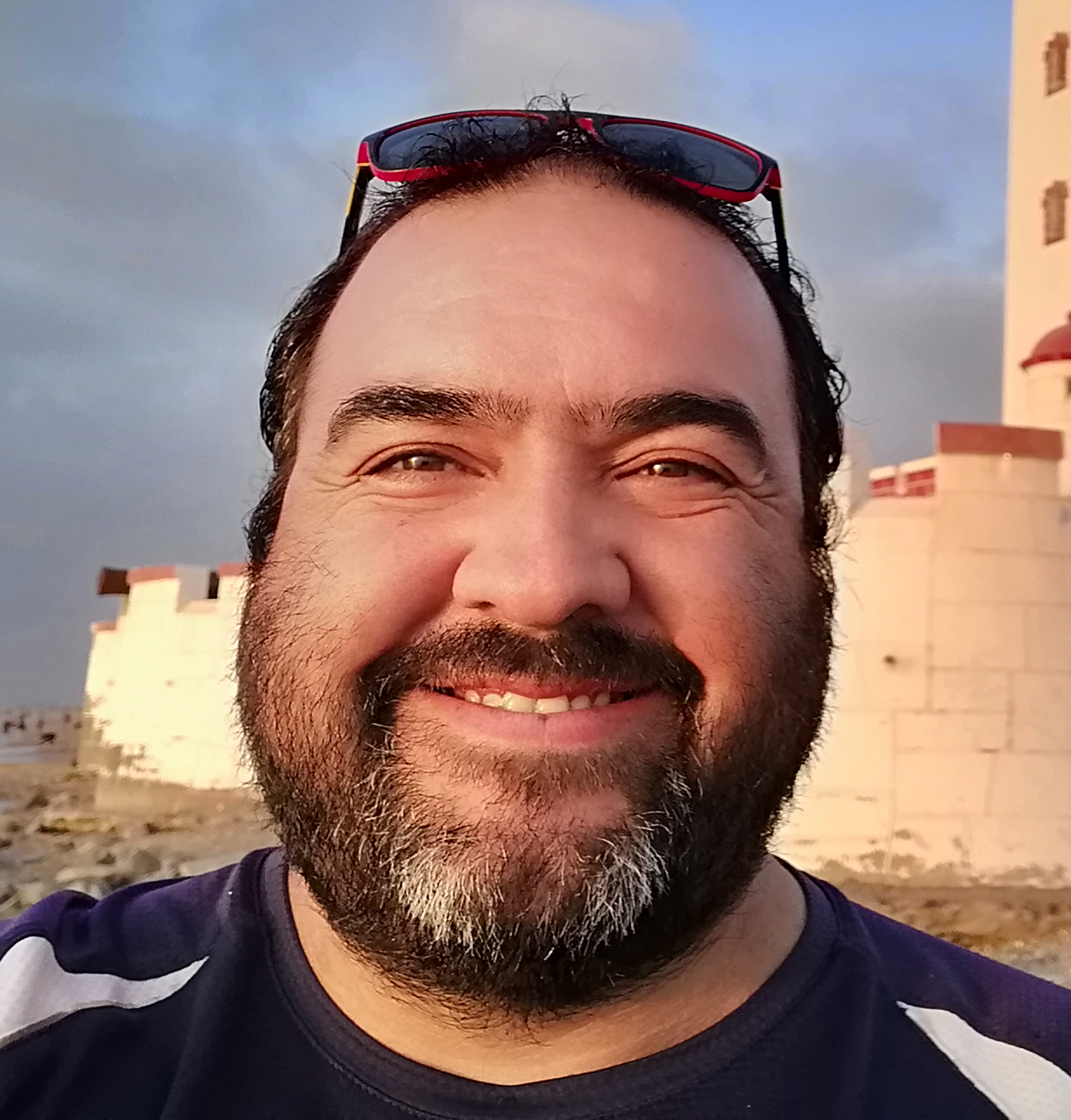 Armando Díaz, coordinador informático del Colegio Polivalente Japón de la ciudad de Curicó