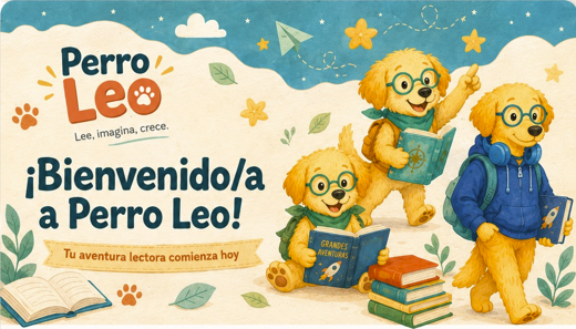 Conoce “Perro Leo” y participa por licencias que te permitirán evaluar la fluidez y calidad lectora