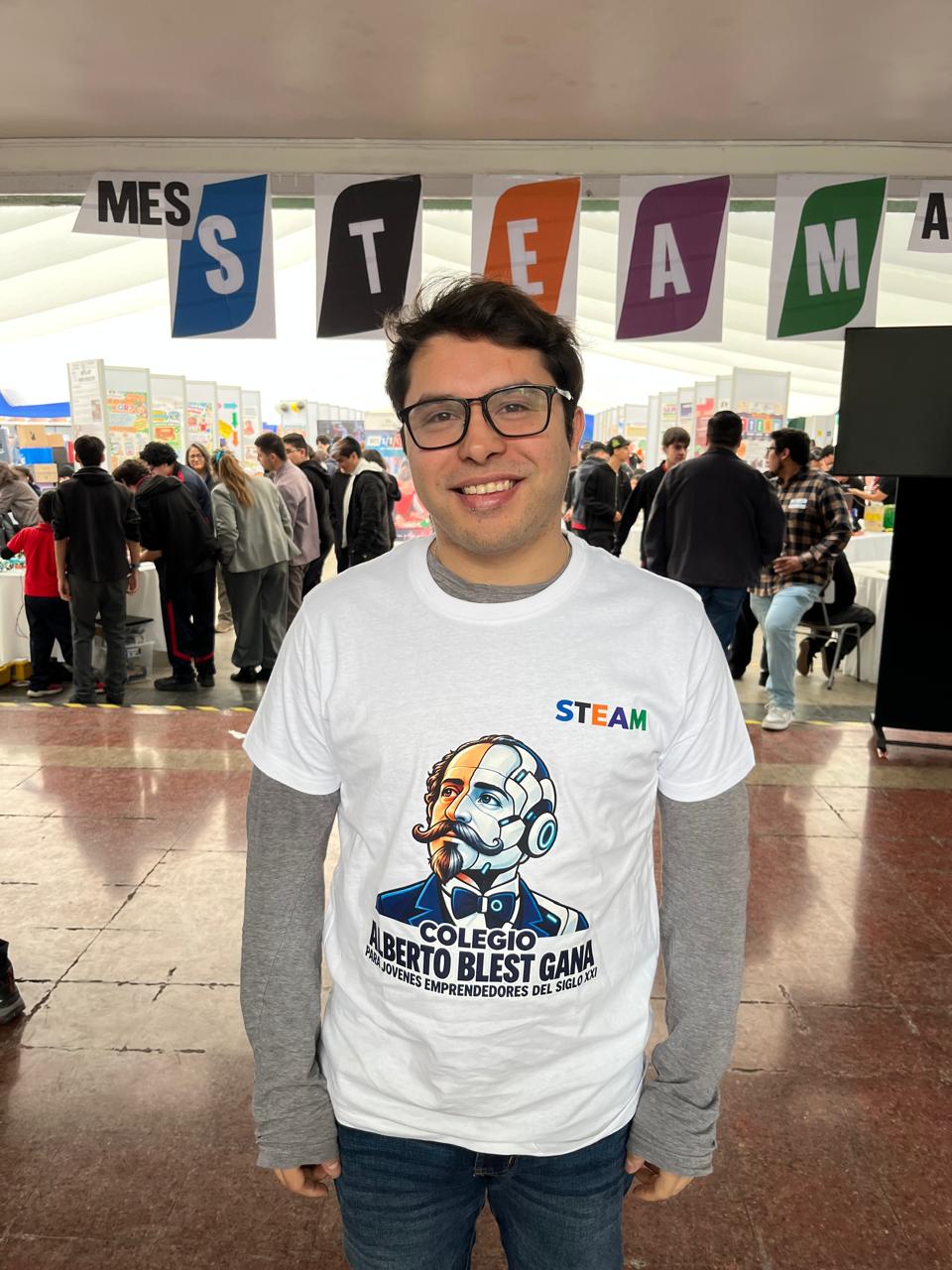Ignacio González, profesor de Tecnología