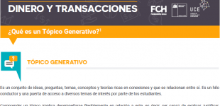 Ficha General Tópico Generativo: Dinero y Transacciones