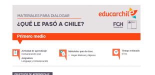 Material para dialogar ¿Qué le pasó a Chile?