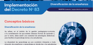 Decreto N° 83 Respuesta educativa a la diversidad