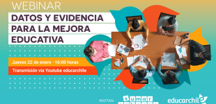 webinar “Datos y evidencia para el mejoramiento educativo”