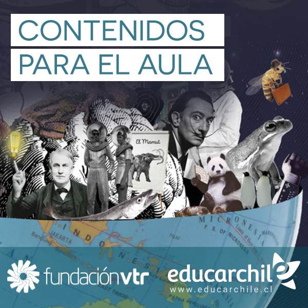 Imagen promocional de contenidos para el aula-Fundación VTR