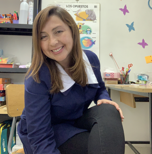 Elizabeth Vega Sandoval, psicóloga de programa de integración escolar del Colegio Eliodoro Matte Ossa