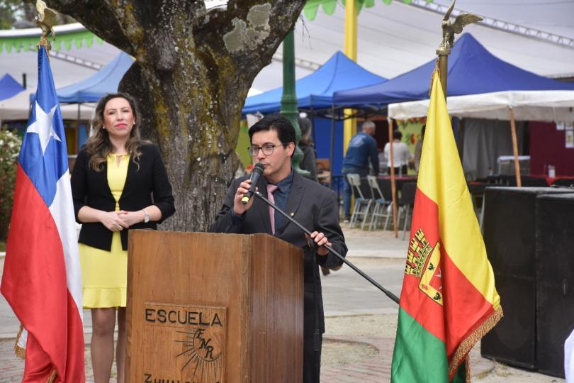 Ceremonia lanzamiento del proyecto "Escanea tu Plaza y Aprende"