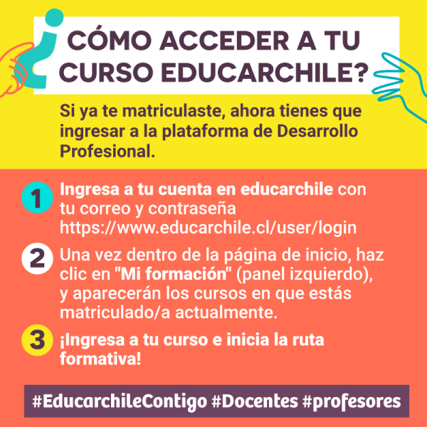 ¿Cómo acceder a tu curso educarchile?