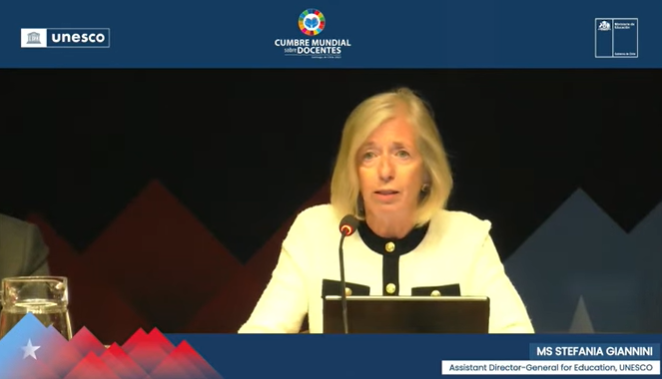Stefania Giannini, Subdirectora General de Educación de la UNESCO