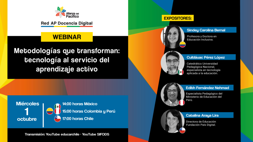 Webinar: “Metodologías que transforman: tecnología al servicio del aprendizaje activo”