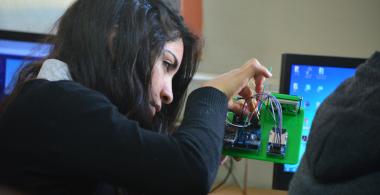 Estudiante de la educación media técnico profesional