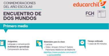 Encuentro de dos mundos 1° medio