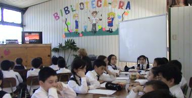 Niños en sala de clases