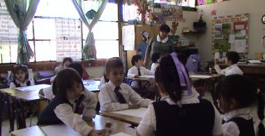 Niños en sala de clases