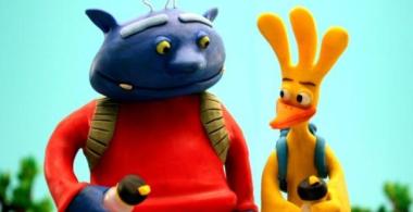 conversación entre pollo y ogro