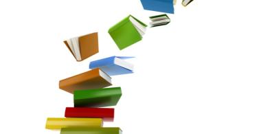 libros apilados