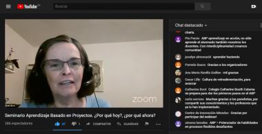 Suzie Boss en webinar Aprendizaje Basado en Proyectos