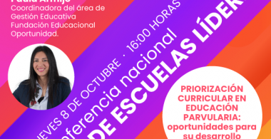 Priorización curricular en Educación Parvularia