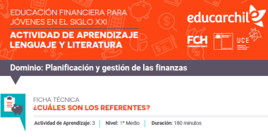 Actividad de Aprendizaje Lenguaje: Planificación y Gestión de las Finanzas - Lección 3