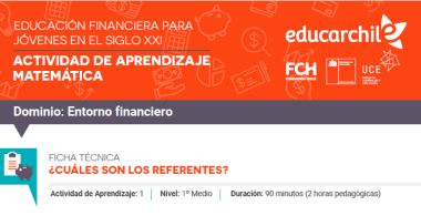 Actividad de Aprendizaje Matemática - Lección 1 - EF
