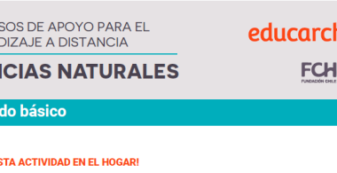 Recursos de apoyo para el aprendizaje a distancia | Ciencias Naturales | 2° básico
