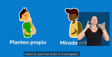 Lengua y Literatura: Registro y procesamiento de la información (LSCH)