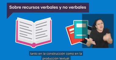 Lengua y Literatura: Recursos verbales y no verbales (LSCH)