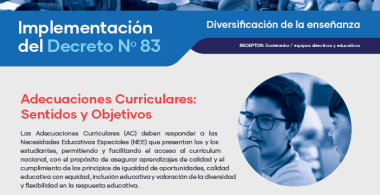 Adecuaciones curriculares: sentidos y objetivos