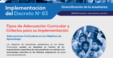 Tipos de adecuación curricular: adecuaciones curriculares en los Objetivos de Aprendizaje