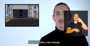 Presentación de los espacios teatrales (teatros, calle, salón de clases, etc.). Recursos escénicos. Diccionario teatral (LSCH)