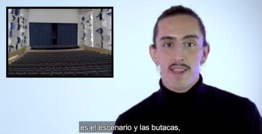 Presentación de los espacios teatrales.Recursos escénicos. Diccionario teatral