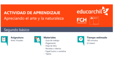 Apreciando el arte y la naturaleza