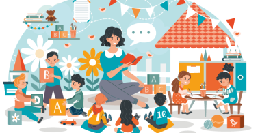 Juego y amor: la clave de la educación parvularia