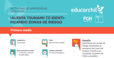 ¡Alerta tsunami! (1) Identificando zonas de riesgo