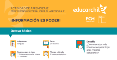 ¡Información es poder!