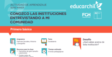 Conozco las instituciones entrevistando a mi comunidad