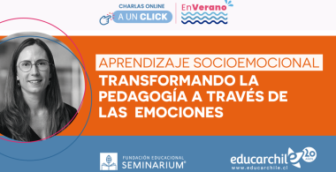 Portada del webinar aprendizaje socioemocional transformando la pedagogía a través de las emociones