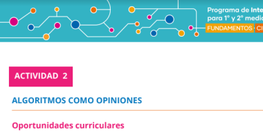 Actividad 2: Algoritmos como opiniones