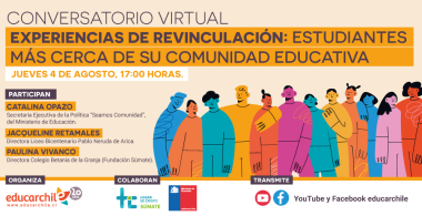 Experiencias de revinculación: estudiantes más cerca de su comunidad educativa