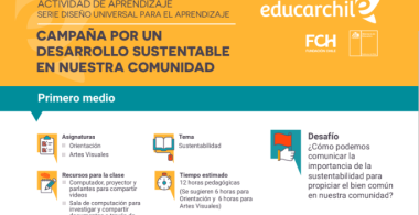 Campaña por un desarrollo sustentable en nuestra comunidad