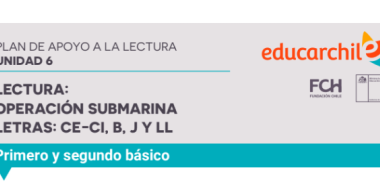 Lectura: Operación submarina. Letras: CE-CI, B, J y LL