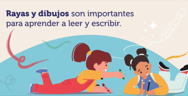 niñas dibujando