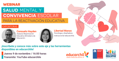 Salud mental y convivencia escolar para la Reactivación Educativa