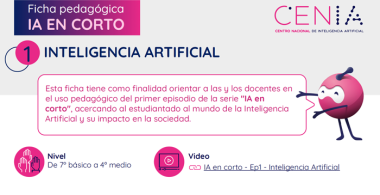 Ficha pedagógica Inteligencia Artificial - CENIA